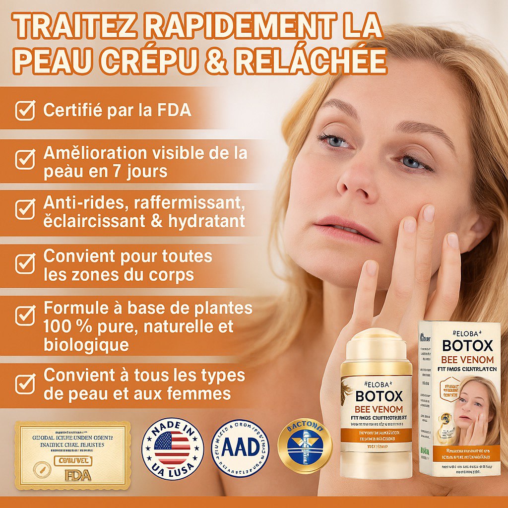 Sérum raffermissant au venin d'abeille Botox TLOPA® 