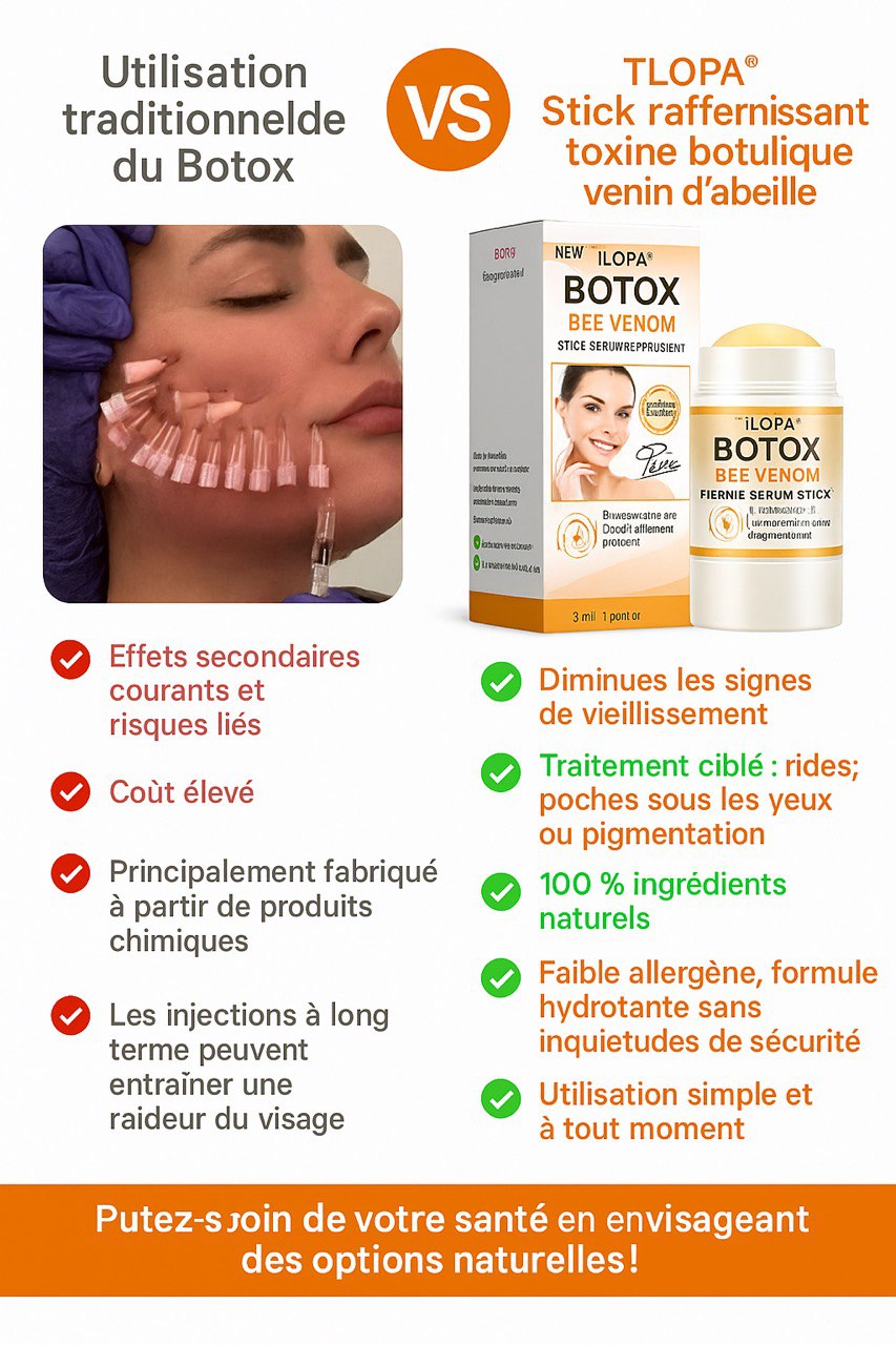 Sérum raffermissant au venin d'abeille Botox TLOPA® 